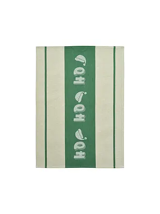 SANDER | Weihnachts Geschirrtuch 50x70cm CHEF LAUGHTER Green | 